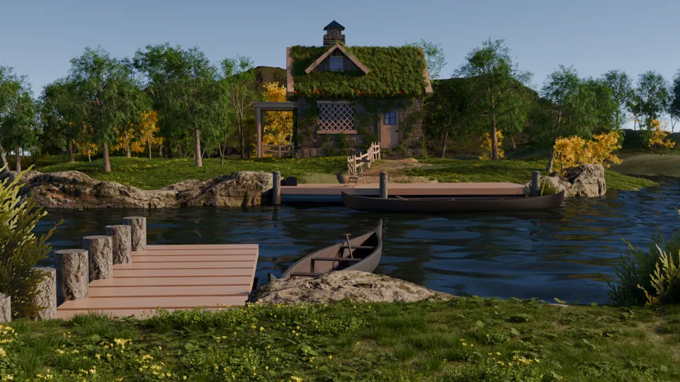 Environments shaped around a visual story.