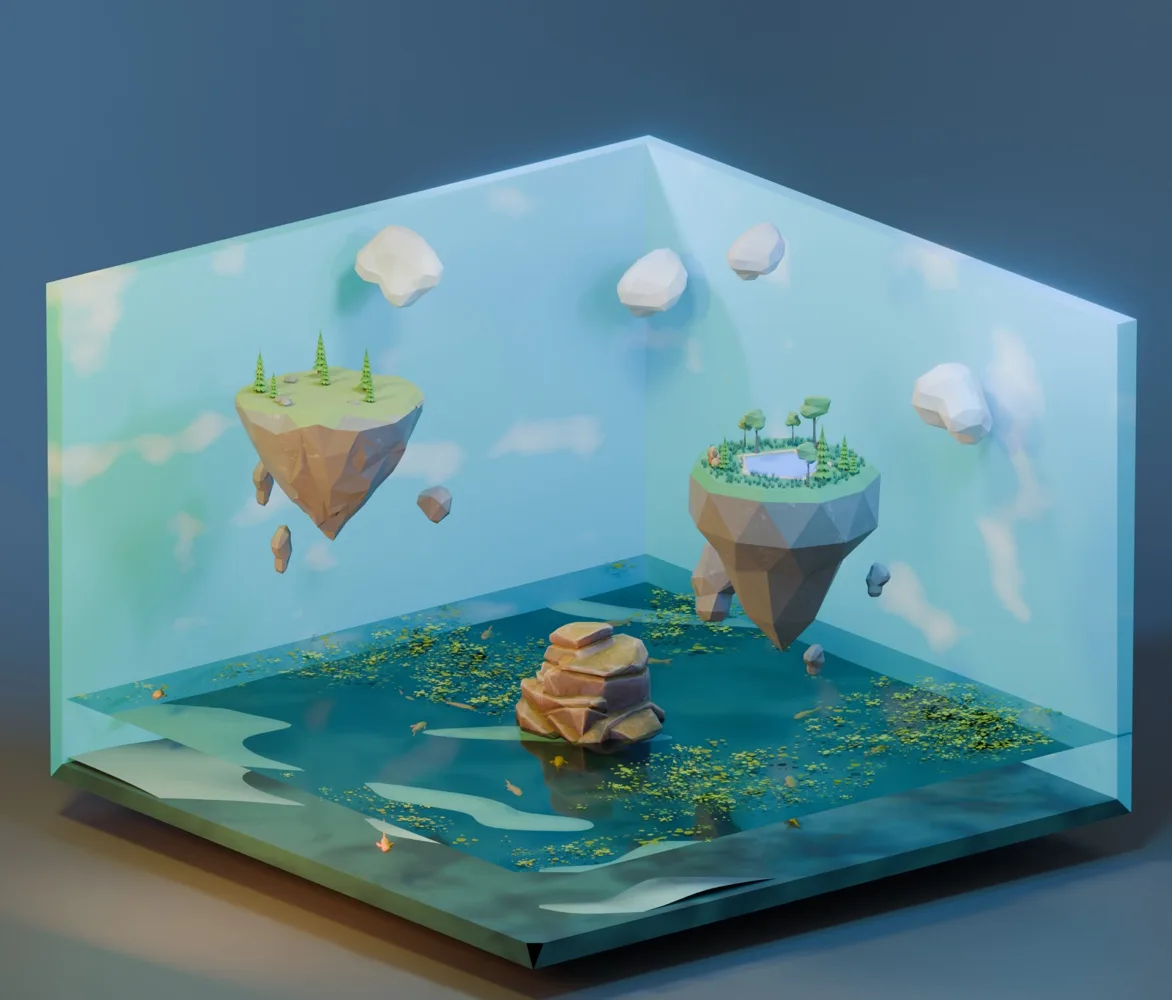 Zamišljeni 3D svijet studija Placeholder Studios